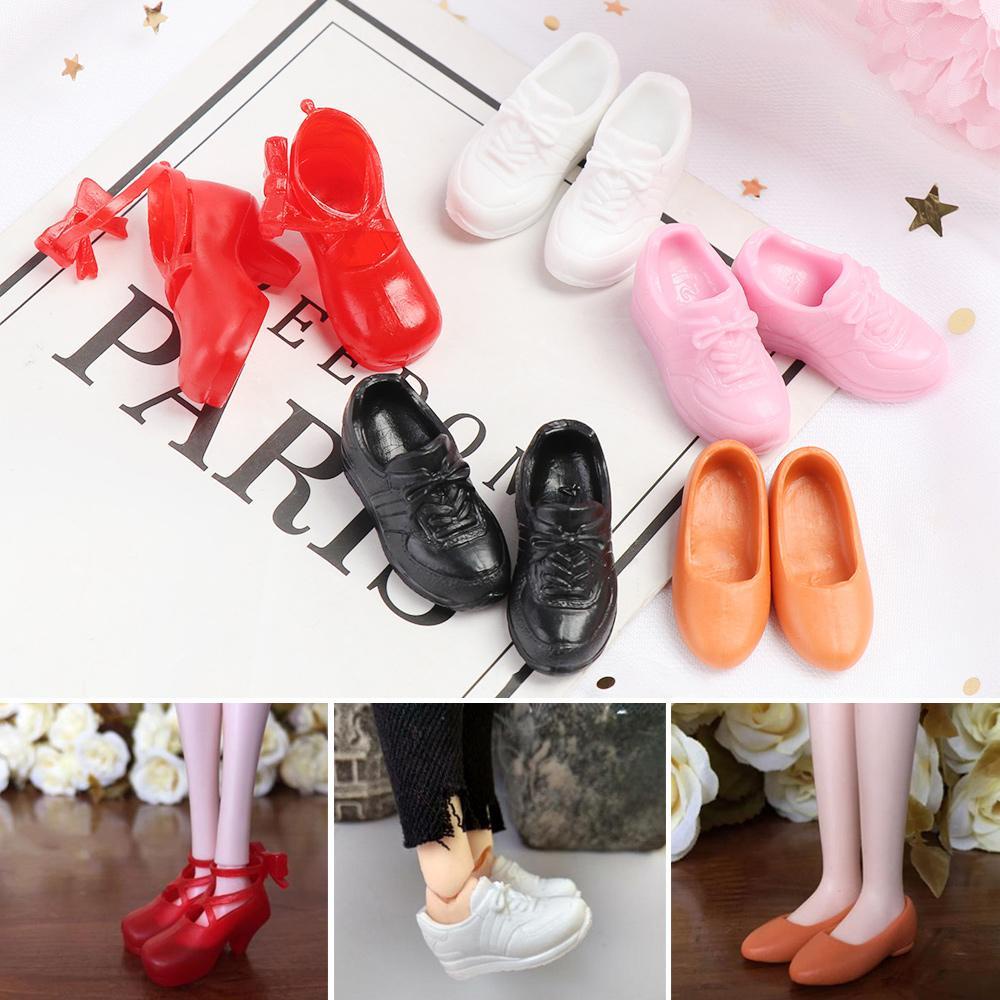 LUOL 1 Đôi Giày Thể Thao Mini Thời Trang Cho Búp Bê