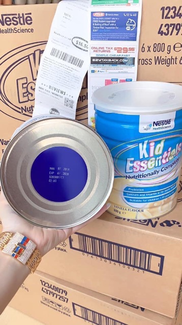 Sữa Kid Essentials Nestle Úc 1kg date 10/2021