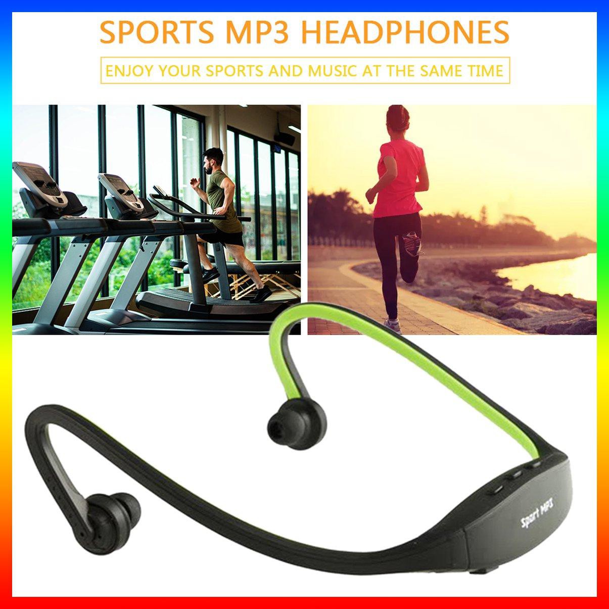 Tai Nghe Mp3 Hỗ Trợ Khe Cắm Thẻ Nhớ Tf Tiện Dụng