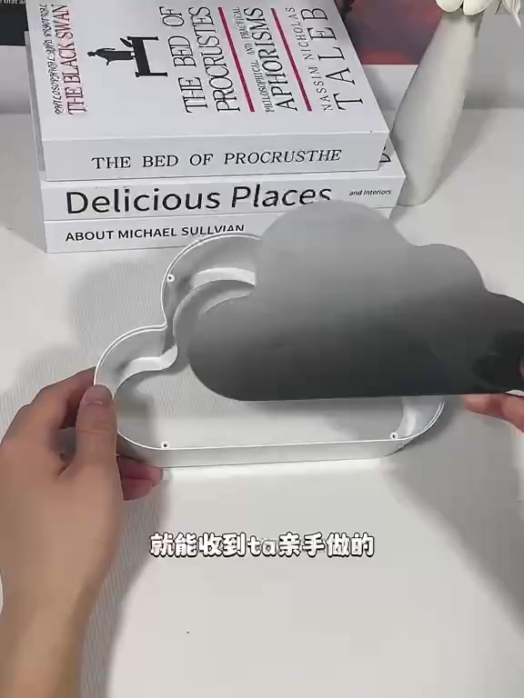 Đèn Tulip hình Đám Mây Gương Handmade Trang Trí Phòng Ngủ , Phòng Khách , Bàn Làm việc - Quà tặng ý nghĩa | BigBuy360 - bigbuy360.vn