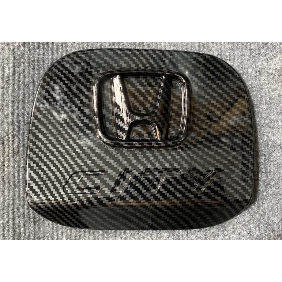 Ốp nắp bình xăng carbon xe Honda City 2015 - 2020 vân cacbon - Hàng cao cấp