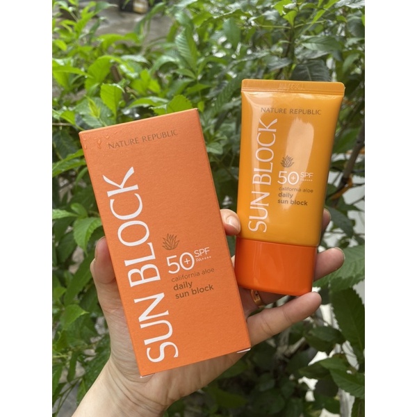 (3/2022)kem chống nắng SUN BLOCK Nature 57ml