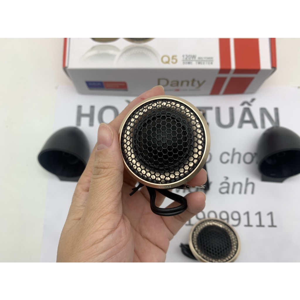 Loa tép Danty Q5 bộ 2 loa mệnh danh SIÊU TREBLE Đan Mạch bổ sung âm thanh hoàn hảo