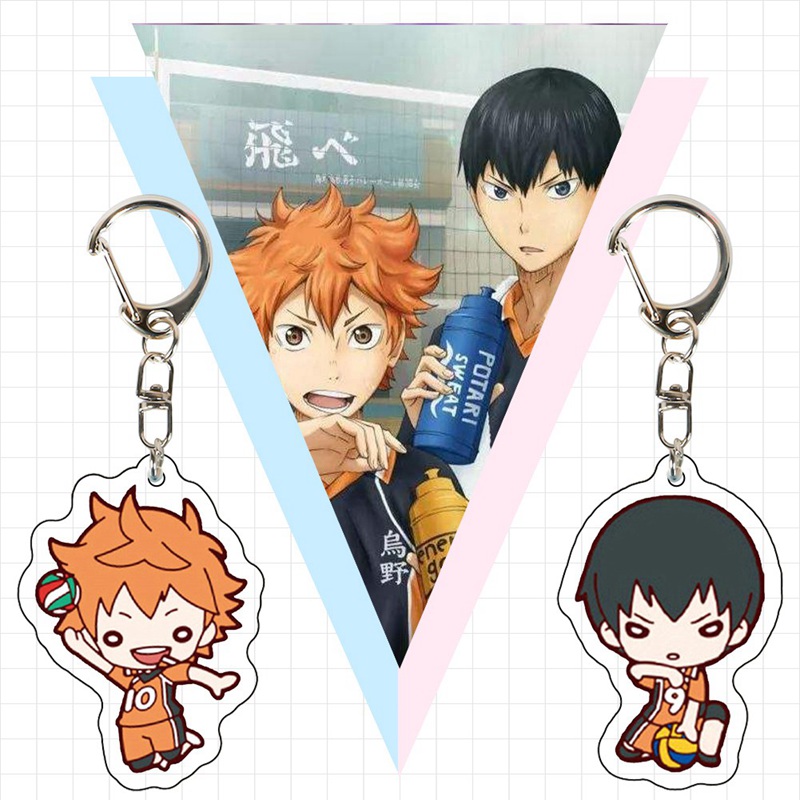 Móc Khóa Nhựa Acrylic Hình Nhân Vật Anime Haikyuu