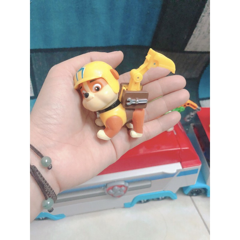 (Paw Patrol) Chó cứu hộ biến hình và đội trưởng Ryder cùng Chase cứu hộ rừng xanh( Hàng chính hãng-nobox)