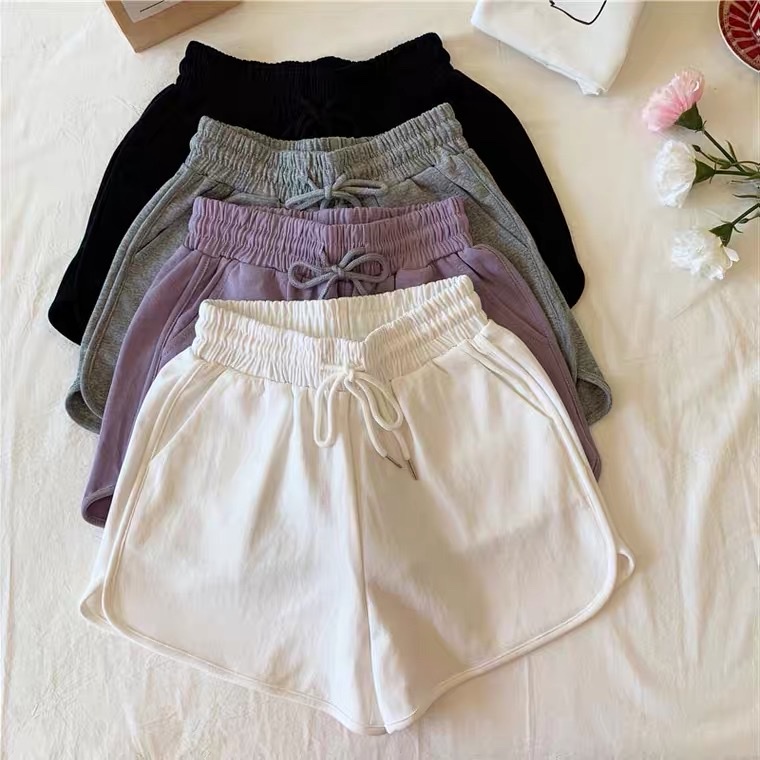 Quần đùi nữ dáng thể thao KOALA, quần short nữ cạp chun dáng rộng phong cách thể thao - DUI05 | BigBuy360 - bigbuy360.vn