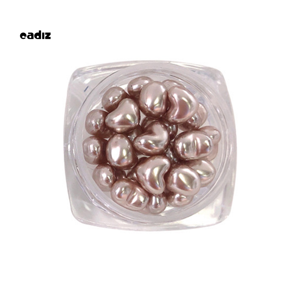 Phụ Kiện Trang Trí Móng Tay Hình Trái Tim 3D Trọng Lượng Nhẹ Dễ Thương