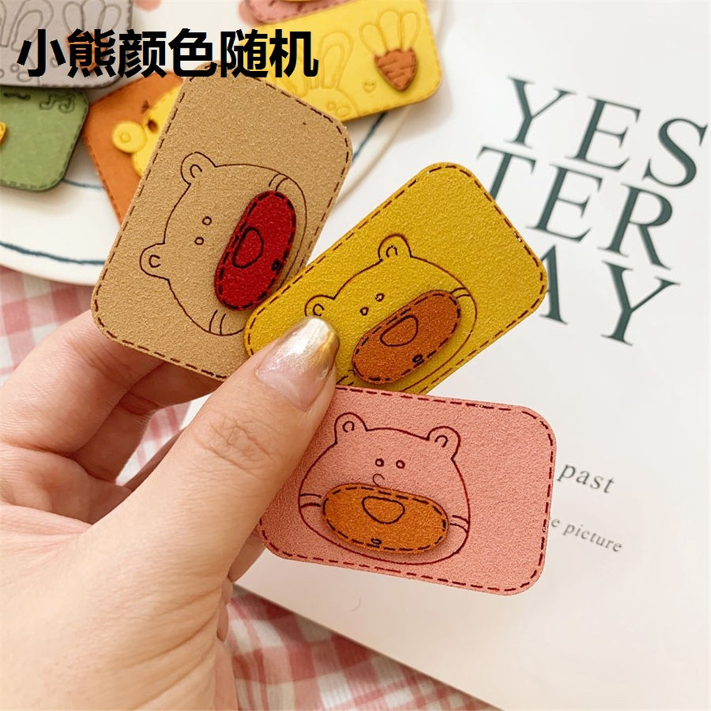 1 Miếng Dán Tóc Nữ Hình Hoạt Hình Dễ Thương