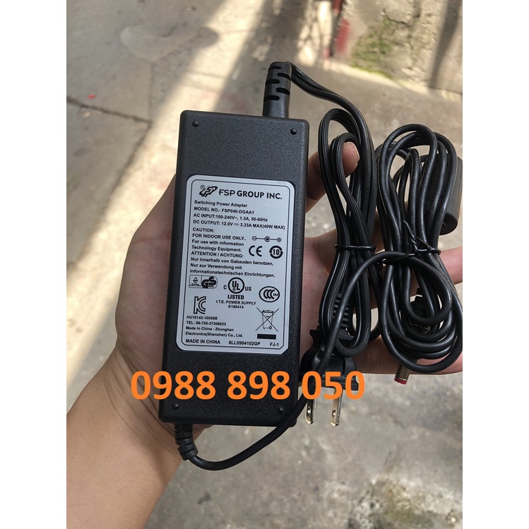 Adapter nguồn màn hình HP 12v 3.33a loại tốt