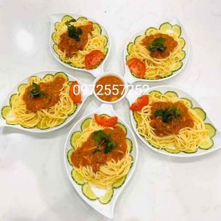 Gói mỳ spaghetti, mỳ ý sợi tròn