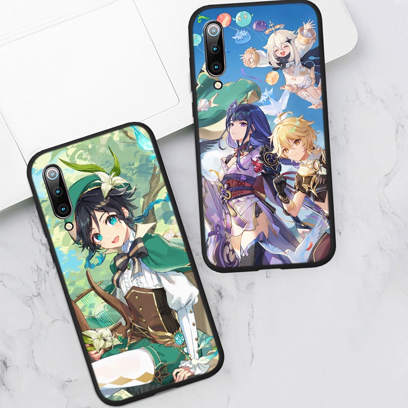 Ốp Điện Thoại Họa Tiết Genshin Impact Cho Xiaomi Mi Poco M3 M2 A3 A2 A1 5X 6X Lite Pro CC9E 10S 40QQA