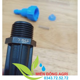 Bộ venturi hút phân phi 21mm [XANH-ĐEN]