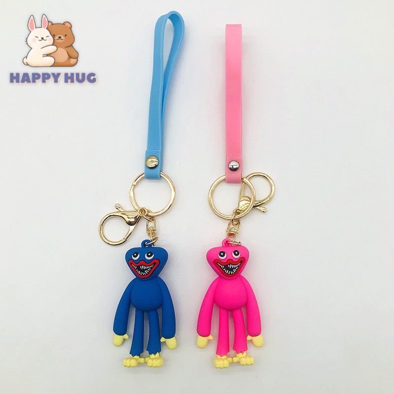 Móc khóa Huggy Wuggy nhân vật trong game Poppy Playtime - Happy Hug