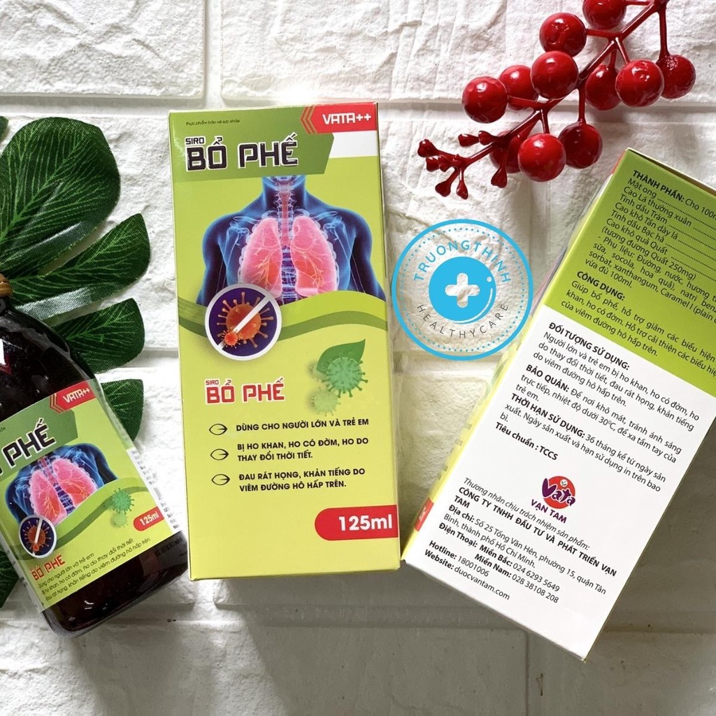 Siro BỔ PHẾ VATA++