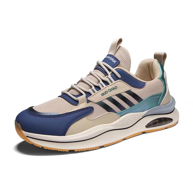 Giày Thể Thao Thoáng Khí Phong Cách Thời Trang Hàn Quốc Cho Nam Giới