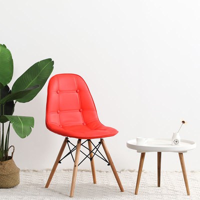 ( FREESHIP 100%) GHẾ ĐỆM EAMES BỌC DA CÚC