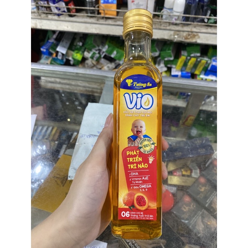 Dầu Ăn Dinh Dưỡng Vio Dành Cho Trẻ Em 250ml