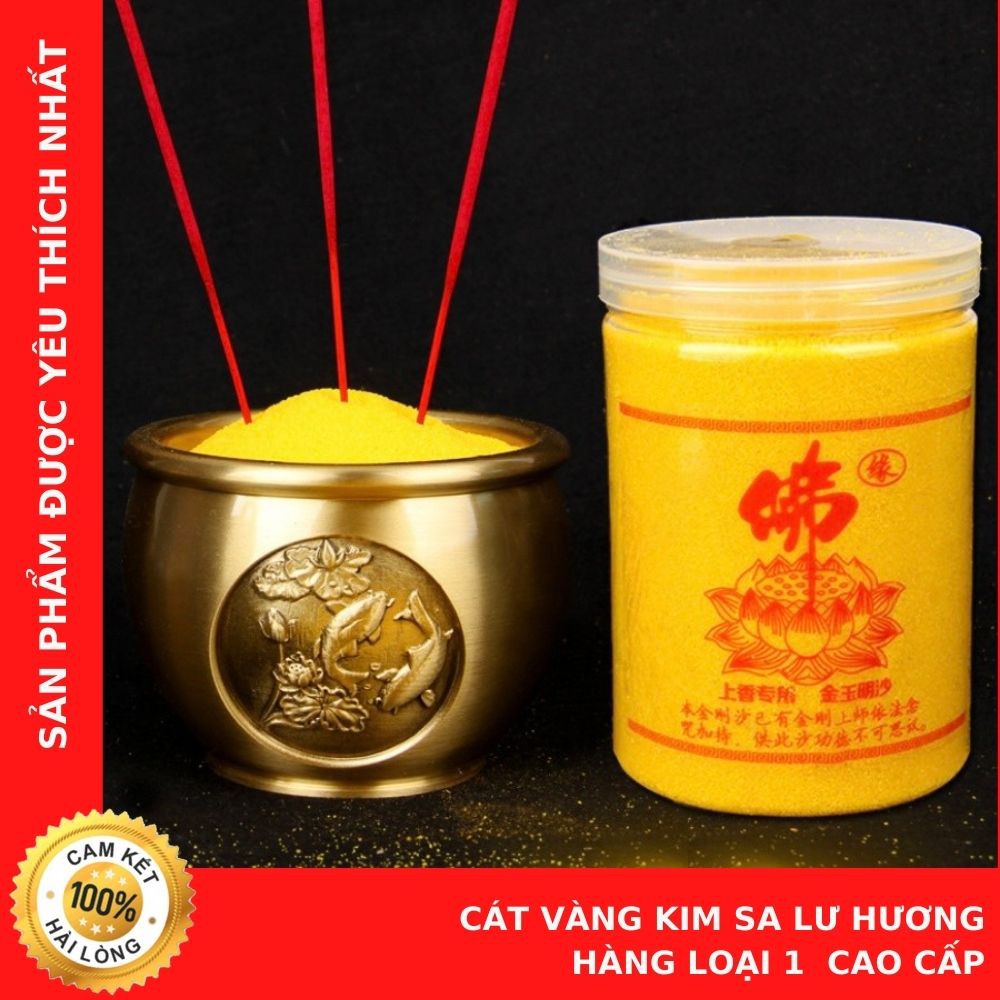 Cát Vàng Lư Hương Đại Cát Đại Lợi - Hàng Nhập Chất Lượng - Giá Sốc - Cửa Hàng Chú Sa Di Hoan Hỉ