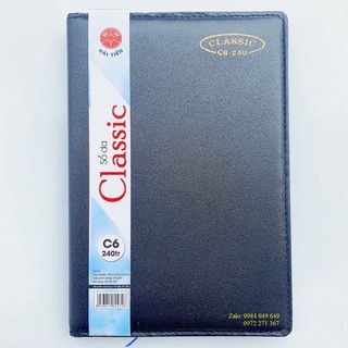 Sổ da mềm Classic 240 trang kẻ ngang