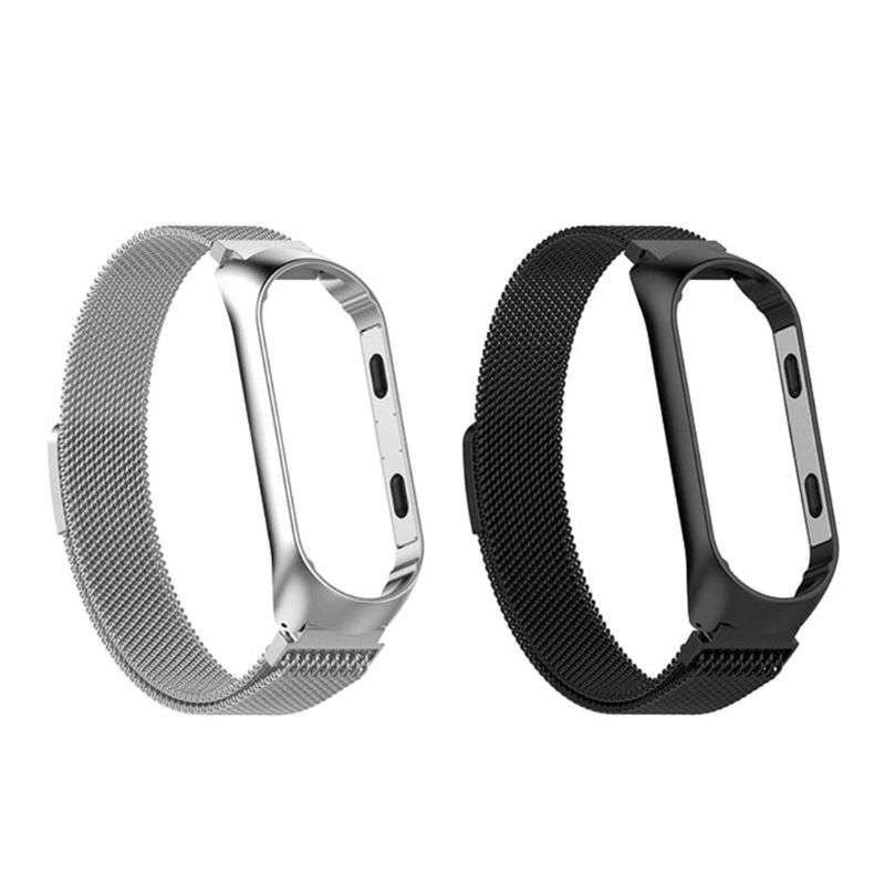 Dây đeo inox Milanese sang trọng cho đồng hồ thông minh Xiaomi Mi Band 4 | BigBuy360 - bigbuy360.vn