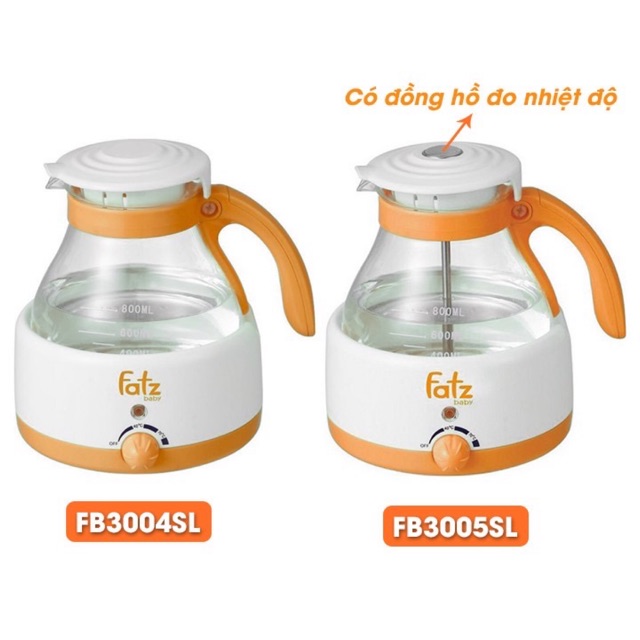 Máy hâm nước pha sữa Fatz Baby 800ml