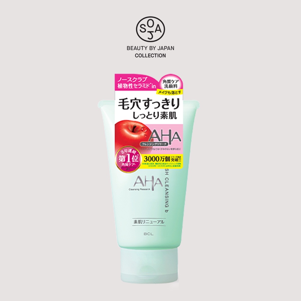 Sữa Rửa Mặt Aha Từ Trái Cây BCL Cleansing Research Wash Cleansing B 120g