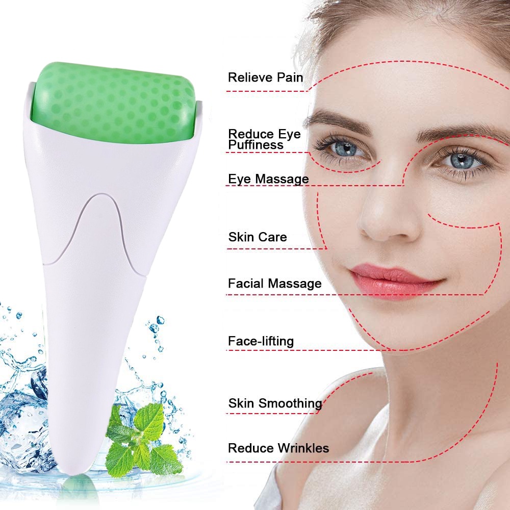[Hàng mới về] Con lăn mát xa da mặt lạnh ngăn ngừa Mặt nếp nhăn Giảm Bọng Mắt - Quả Cầu Lạnh Massage