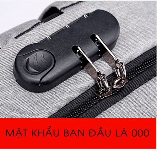 Balo nam Nữ Balo Laptop Cao Cấp Chống Trộm Mã Khóa Siêu Nhẹ Phản Quang