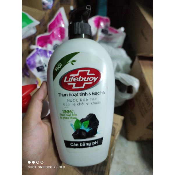 Nước rửa tay lifebuoy 500ml hàng quà công ty phát công nhân