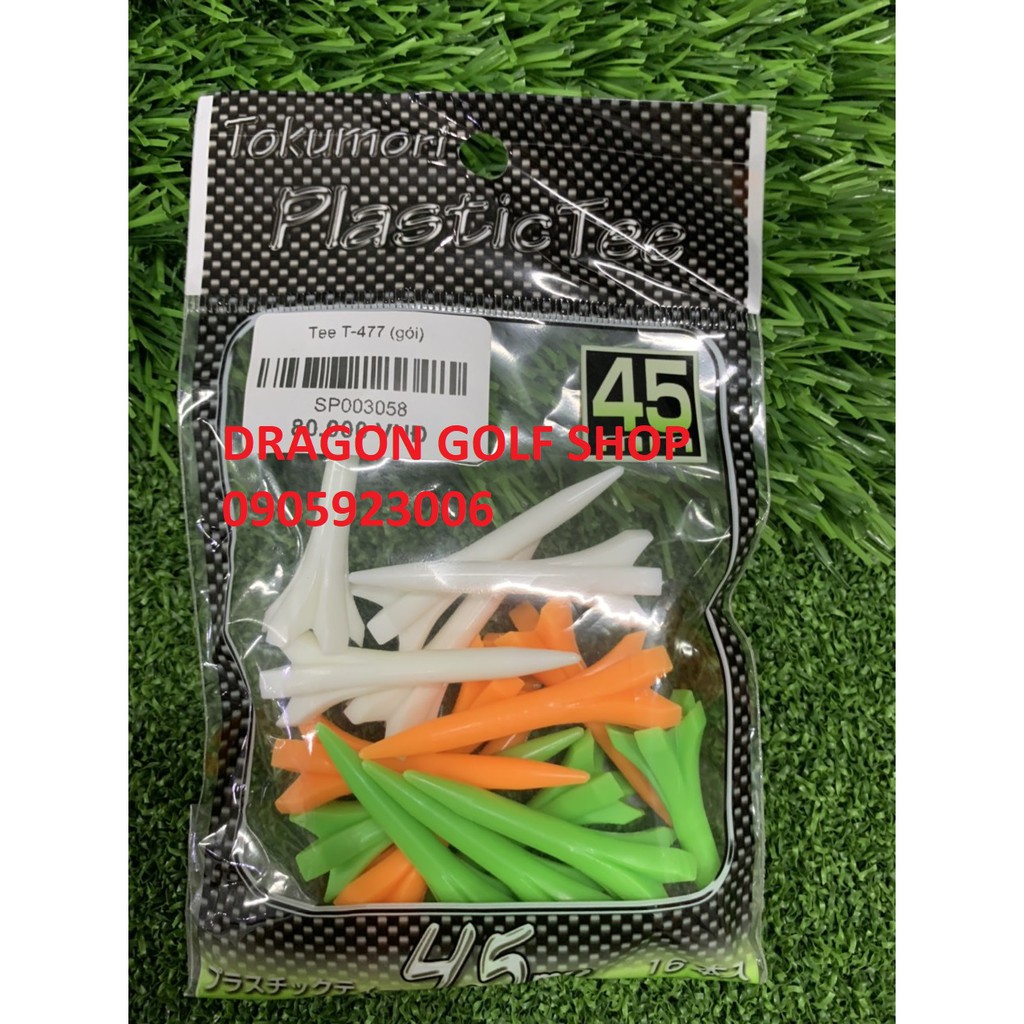 Tee golf  Tokumori Plastic Tee T-477, T-478, T-479