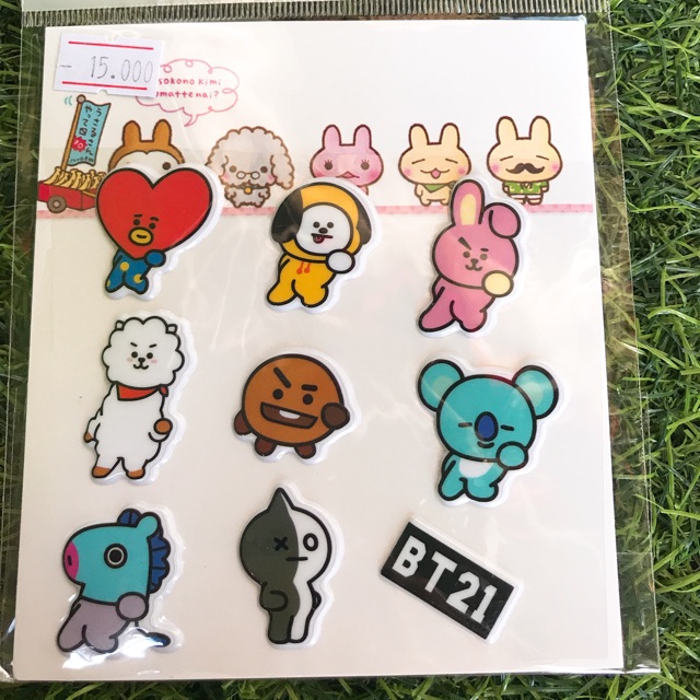 STICKER DÁN BTS