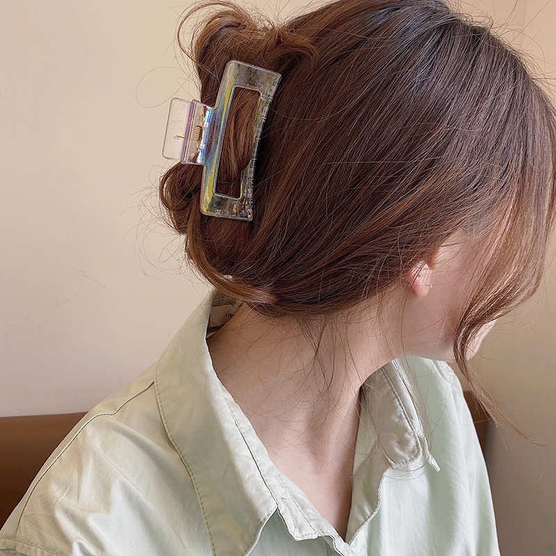 Kẹp Tóc Nữ Trong Suốt Đính Ngọc Trai Thời Trang Hàn Quốc