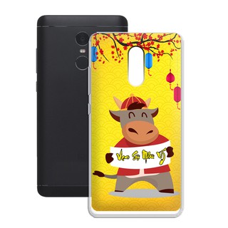 Ốp lưng Xiaomi Redmi Note 4 in họa tiết Chúc Mừng Năm Mới, tặng kèm bao lì xì - 01123 - Silicone Dẻo
