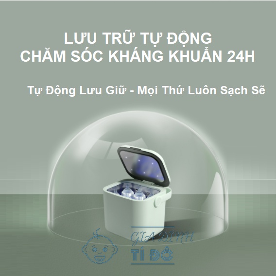 Máy Tiệt Trùng UV Cầm Tay Di Động Có Chức Năng Sấy Khô BOBODUCK