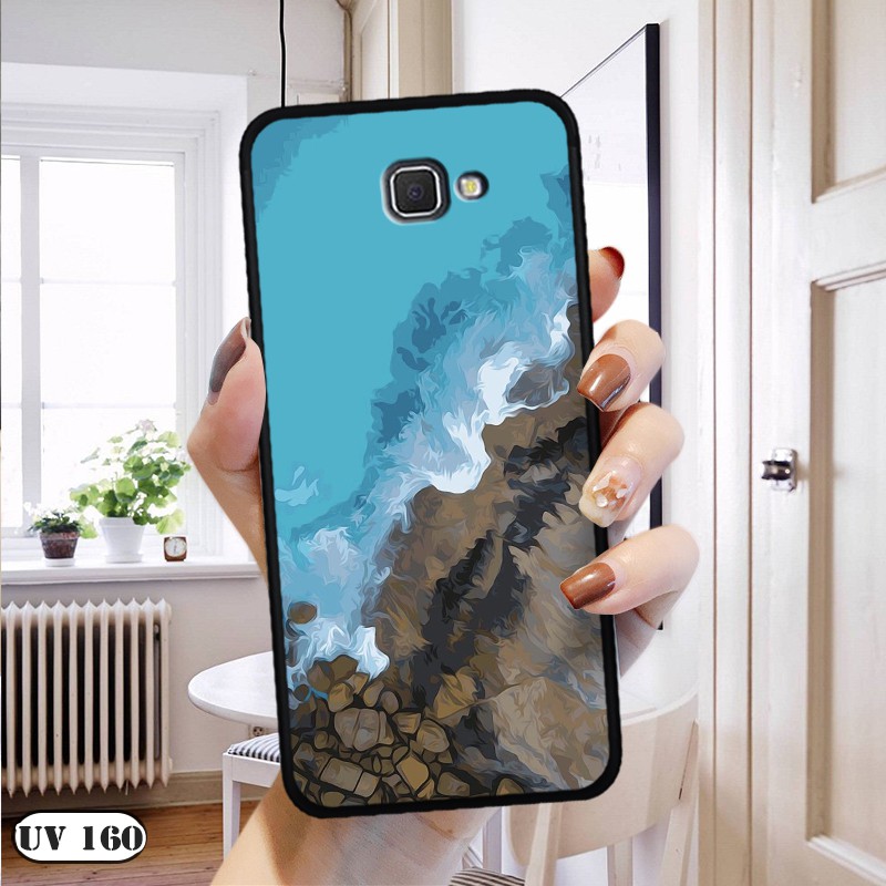 Ốp lưng nhám Samsung Galaxy J7 Prime - in hình