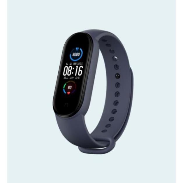 Dây đeo MiBand 5 silicon chính hãng Xiaomi Strap cho Mi Band 5