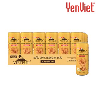 Nước Đông Trùng Hạ Thảo VietFuji [Khay 24 Lon]
