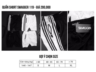 [Xả hàng 50%] Quần Short Swagger