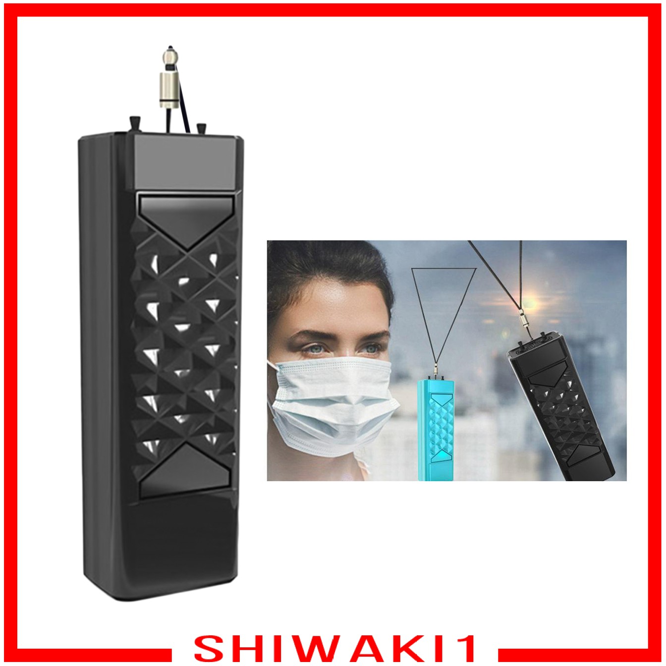 Máy Làm Sạch Không Khí Shiwaki1 Có Cổng Usb Tiện Dụng