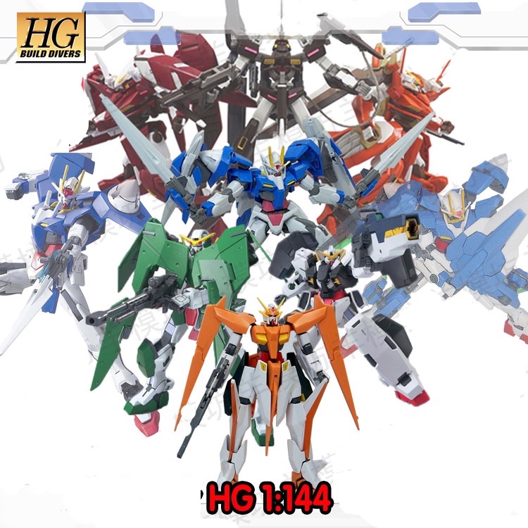 Mô hình lắp ráp HG 1/144 MK2- Destiny - 00Washi - Verde Buster - Shiranui Akatsuki - Arios Mô hình giá rẻ