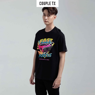 Áo Thun Nam Couple TX FF In Nứt MTS 1180