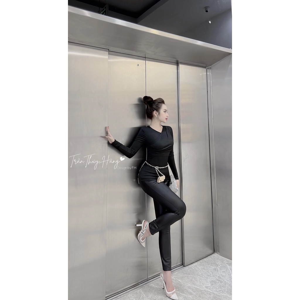 SET HOT ITEMS Áo + Quần Da Hot girl Xinh Xỉu Cao Cấp ( ẢNH THẬT ) | BigBuy360 - bigbuy360.vn