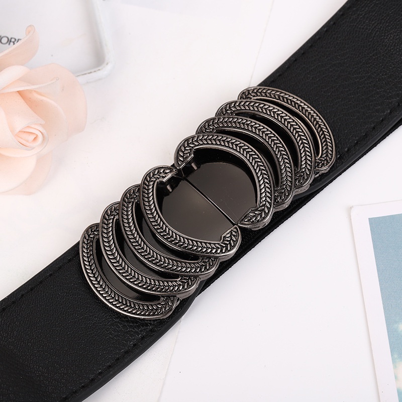 Thắt lưng - Đai váy bản rộng khóa tròn TTL224