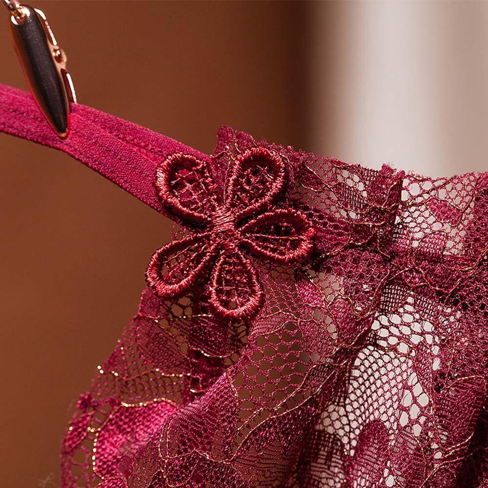 OCEANMAP Quần Lót Lọt Khe Phối Ren Quyến Rũ Cho Nữ