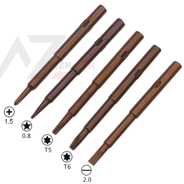Bộ tua vít 5 đầu sửa chữa điện thoại đa năng cao cấp