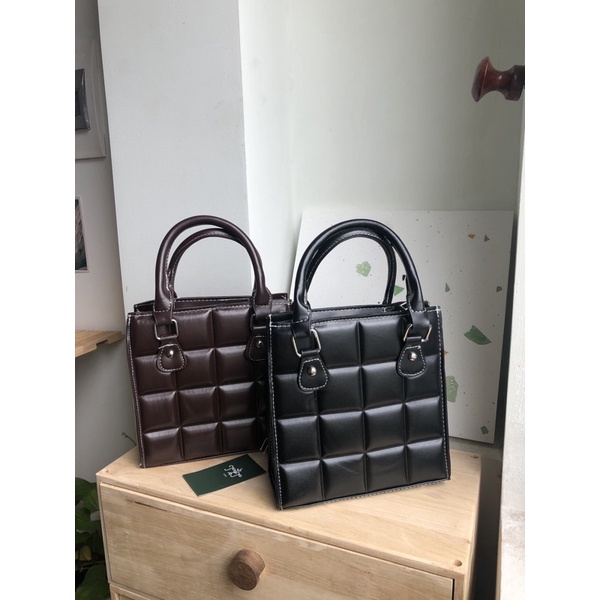 Túi da công sở đeo chéo, cầm tay ulzzang siêu sang (có sẵn)