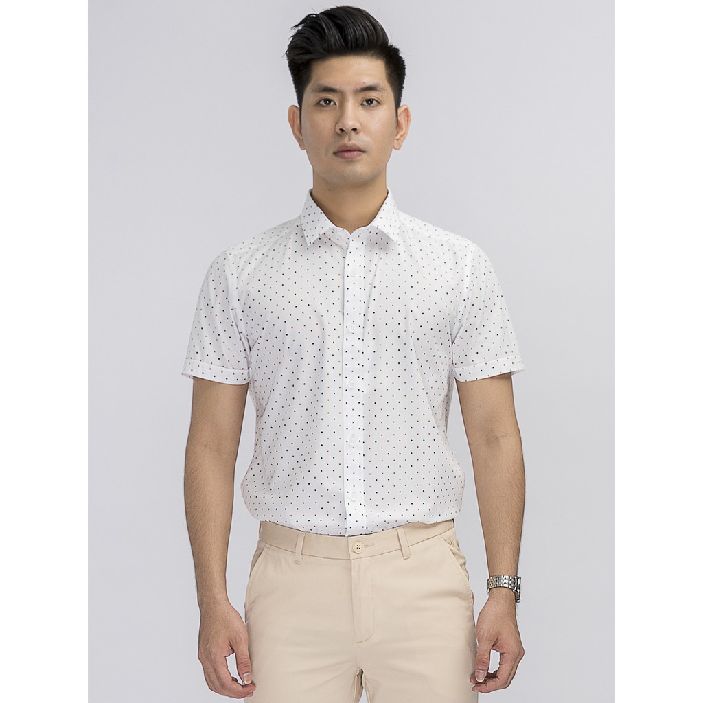Áo sơ mi ngắn tay Aristino ASS544S8