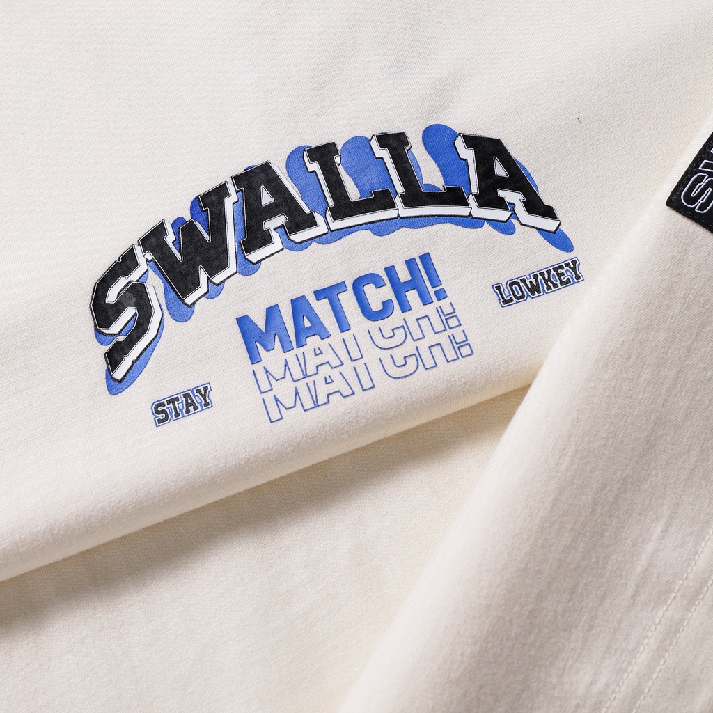 Áo thun unisex SWALLA MATCH 100% PREMIUM COTTON - LOCAL BRAND chính hãng