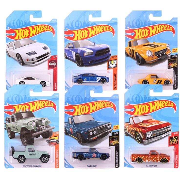 Xe mô hình ô tô mini Hot Wheels made in Malaysia (giao ngẫu nhiên xe)