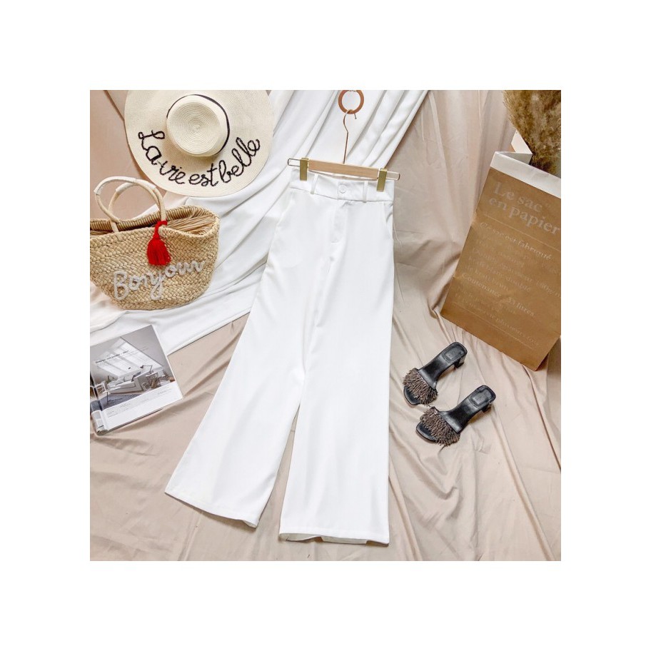 [Co size] Quần ống suôn màu trơn | BigBuy360 - bigbuy360.vn